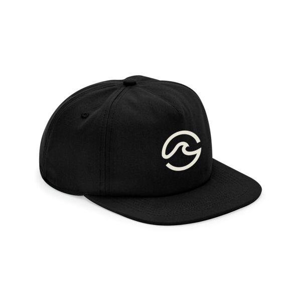 Organic cotton unstructured 5-panel cap Thumbnail